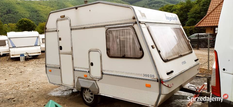 Przyczepa kempingowa campingowa kemping OKAZJA Międzybrodzie Bialskie