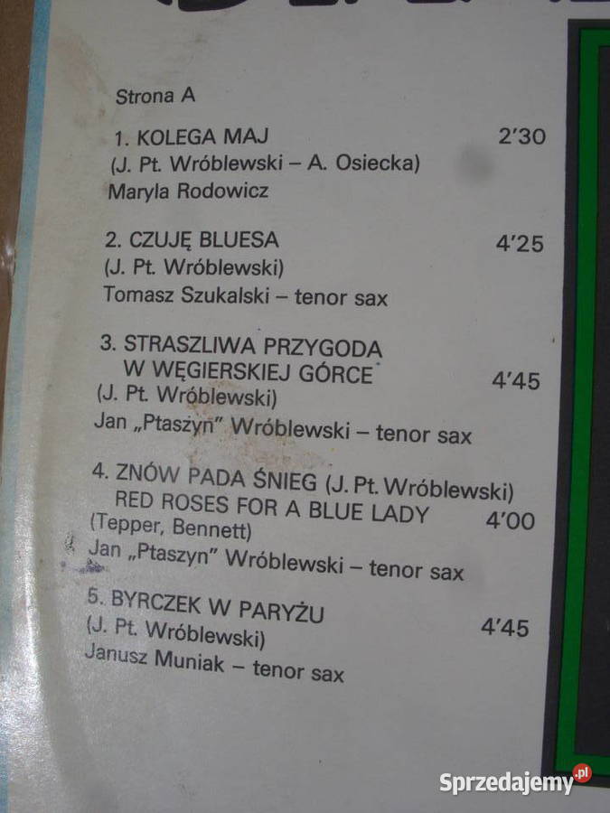 Winyl LP CHAŁTURNIKKTO TAK PIĘKNIE GRA Muza SX Wołów