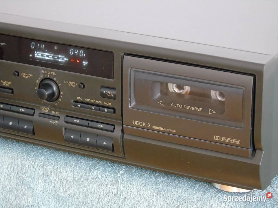 Magnetofon Technics RSTR 373 sprawny DOSTAWA podkarpackie Jasło sprzedam