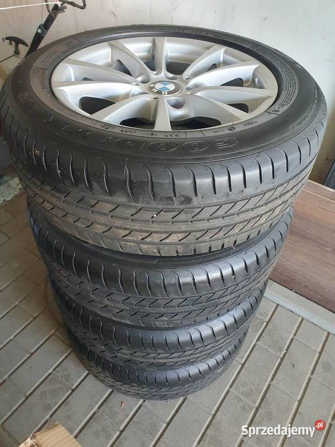 BMW felgi z oponami lato stan idealny 5x120 Dobroszyce
