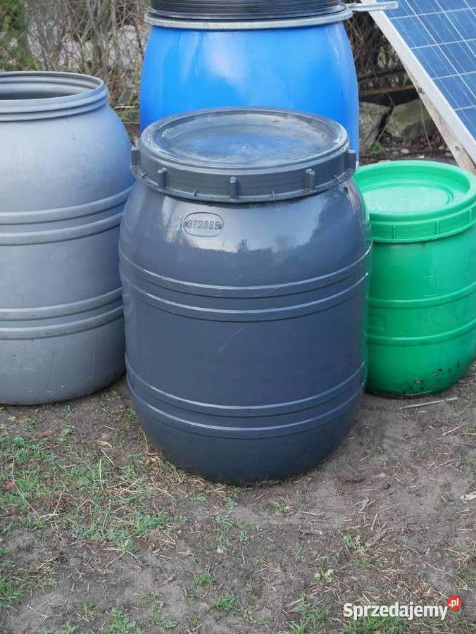 Beczki plastikowe Do kiszonek 45L 100L 220L Beczki i kamionki lubuskie Skwierzyna