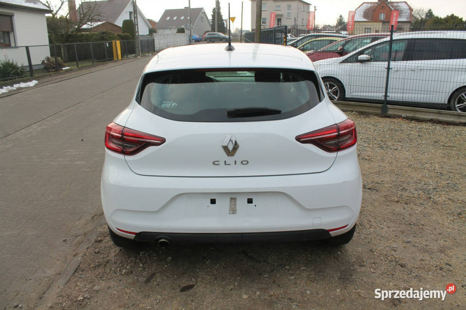 Renault Clio V 2019 biały wielkopolskie Ostrów Wielkopolski sprzedam