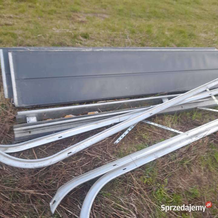 Brama garazowa uszkodzona szary kolor kujawsko-pomorskie Sępólno Krajeńskie