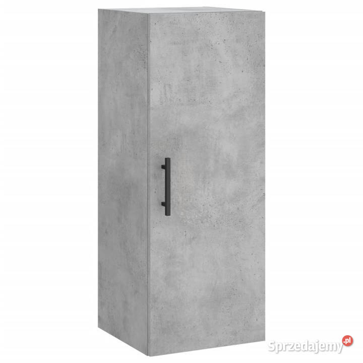 Szafka wisząca szarość betonu 345x34x90 WM828880 Warszawa