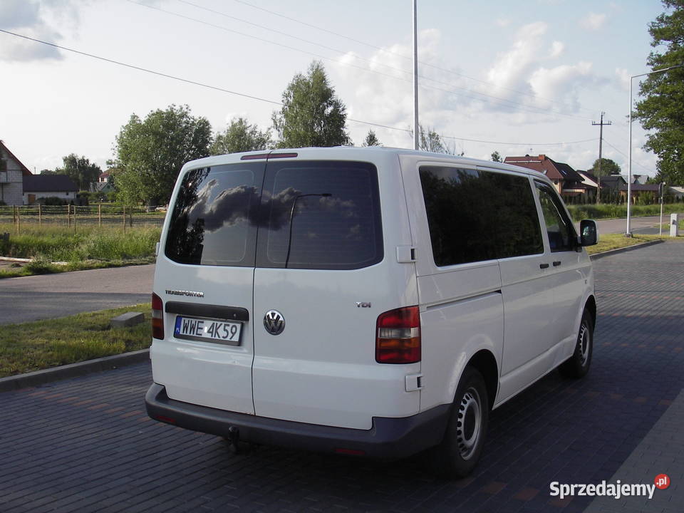 VW Transporter T5 Caravella 25tdi 9 cio osobowy mazowieckie Wyszków