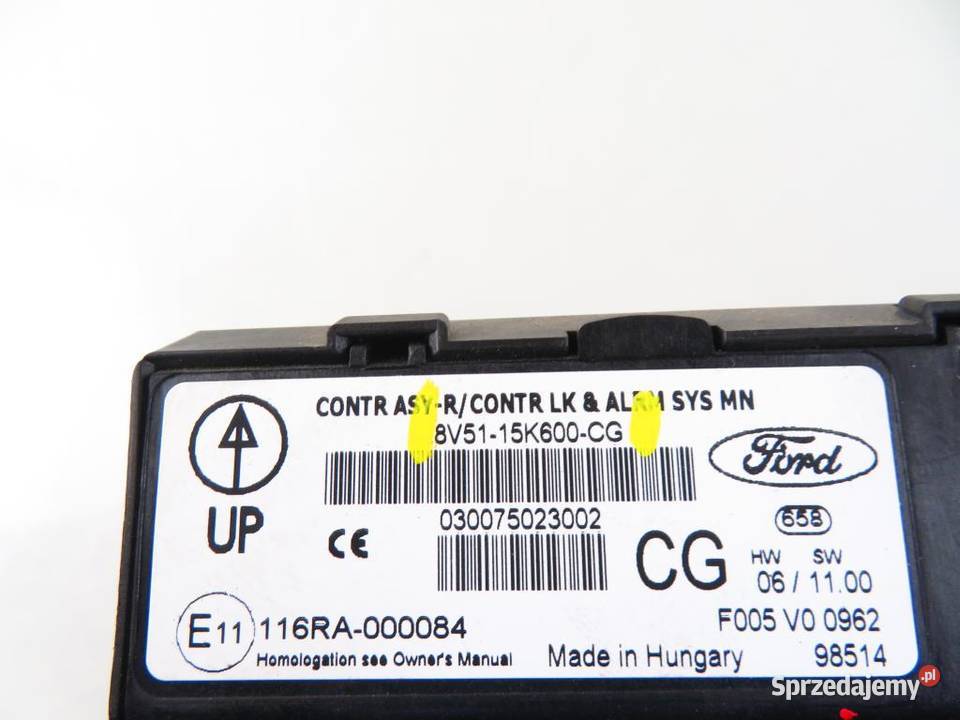 BSI FORD FIESTA MK6 VI 14 TDCi 8V5115K600CG