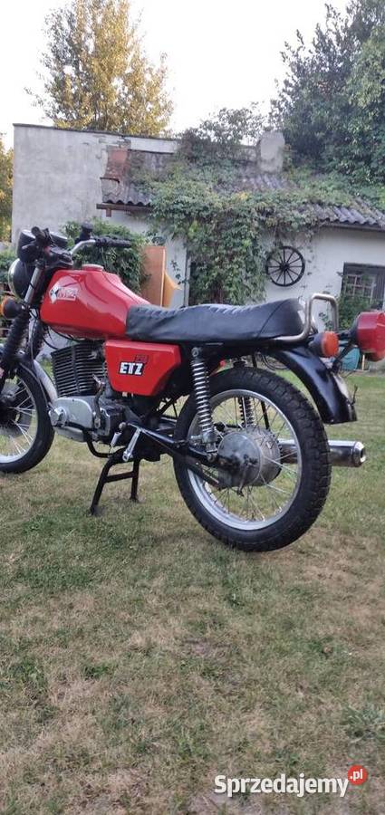 Mz etz 250 z 1987r elektronik sprowadzony