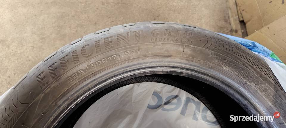 Komplet opon letnich Goodyear Efficientgrip Samochodowe Łyski sprzedam