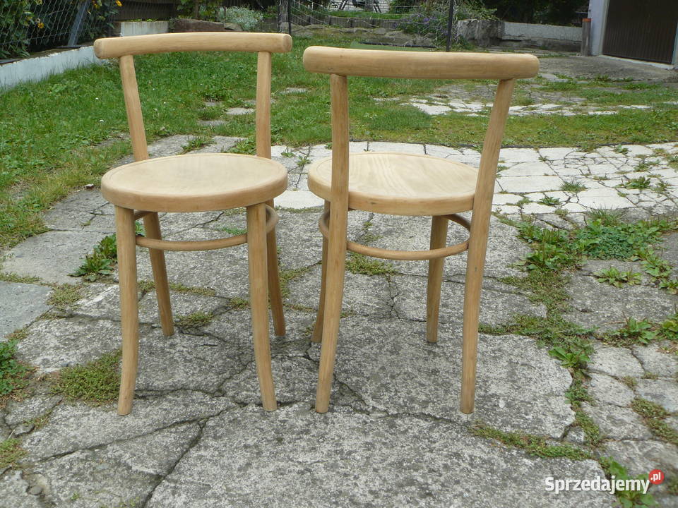 Stare krzesła sygnowane Thonet małopolskie Nowy Sącz