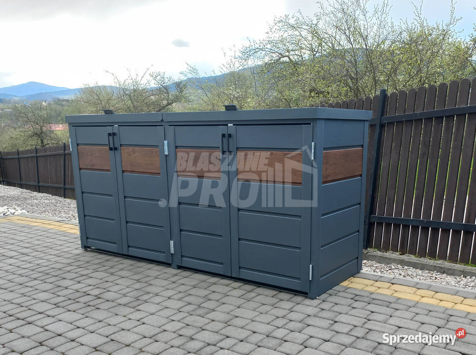 Zabudowa koszy na śmieci wiata śmietnikowa Pozostałe Chełm sprzedam