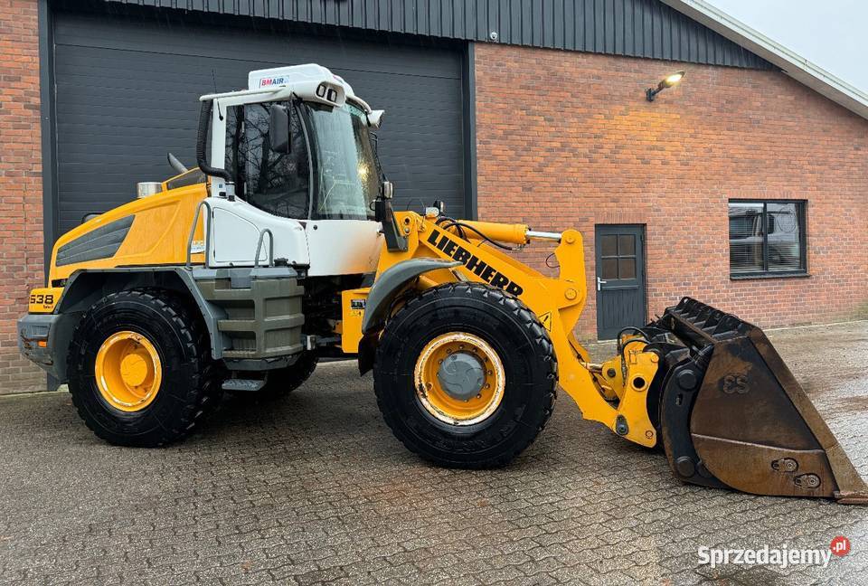 Liebherr 538 2plus1 ladowarka kolowa Warszawa