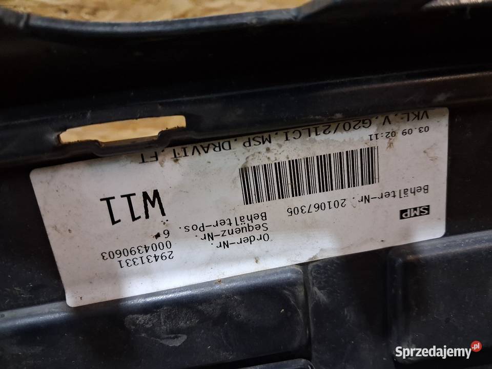 BMW 3 G20 G21 MPakiet Lift Zderzak przód przedni Rok produkcji 2022