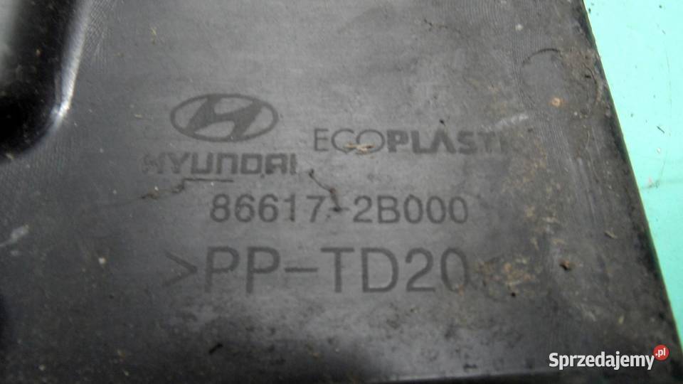 HYUNDAI SANTA FE II 09r ślizg zderzaka lewy tył sprzedam