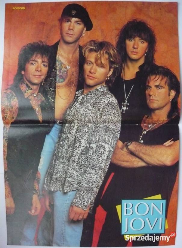 PLAKATY BON JOVI WYPRZEDAŻ ŚWIAT Bydgoszcz