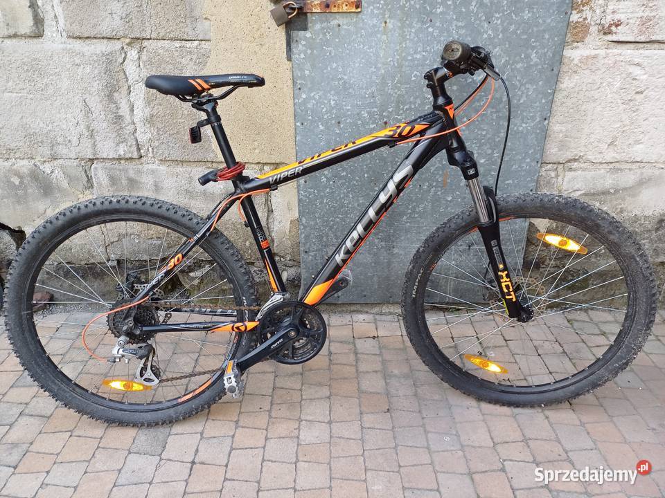 Rower górski Kellys Viper 30 Czarno pomarańczowy