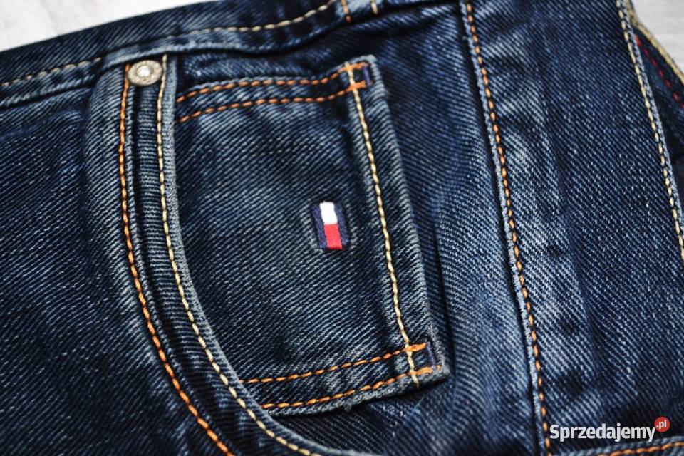 Spodnie męskie jeansowe Tommy Hilfiger S M Toruń