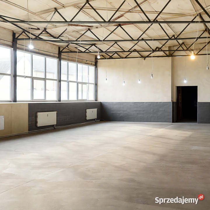 Hala przemysłowa 626 m Gubin sprzedaż bez sprzedam