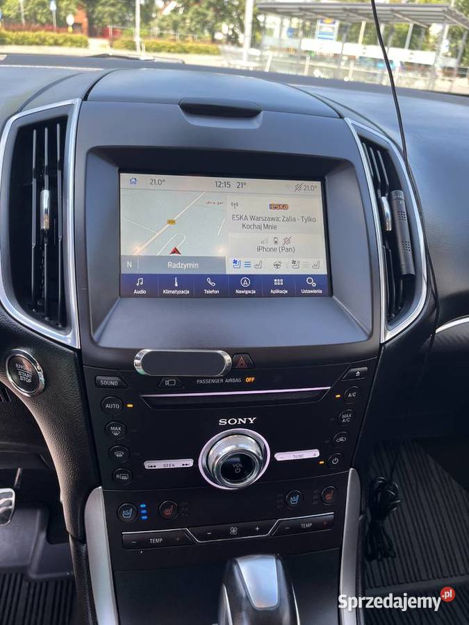 Ford Edge 2017r 27 sport benzynalpg Nigdy nie lakier metallic mazowieckie Warszawa