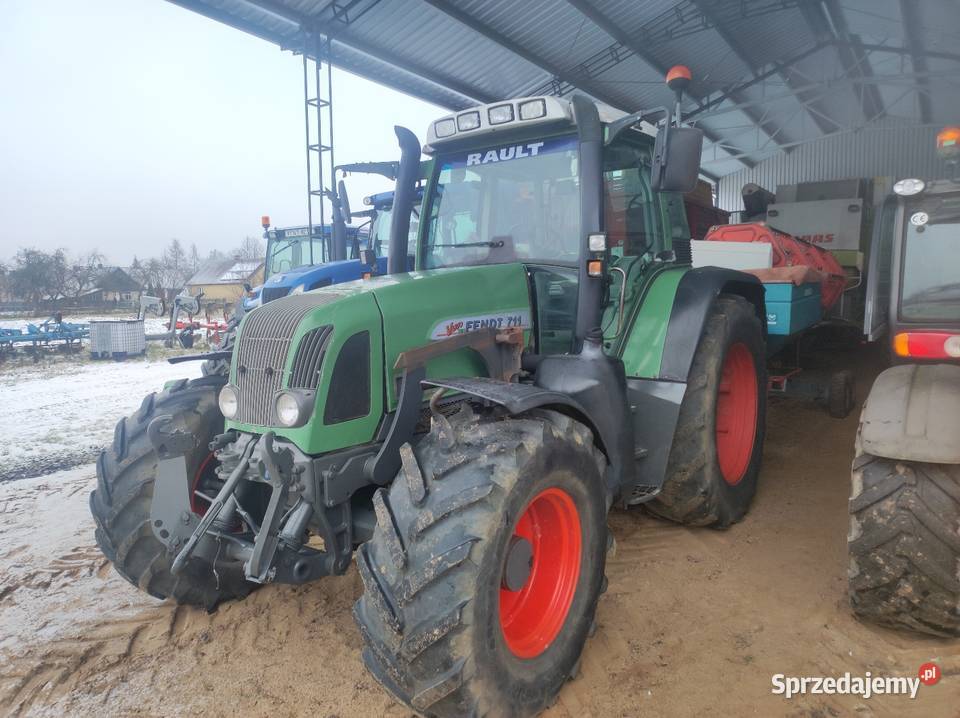 Fendt 711 TMS Vario z turem bez Chwaszczewo