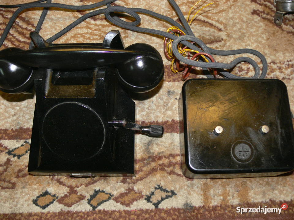 Stary Polski Bakelitowy telefon RWT lata 4050 na Tomaszów Mazowiecki