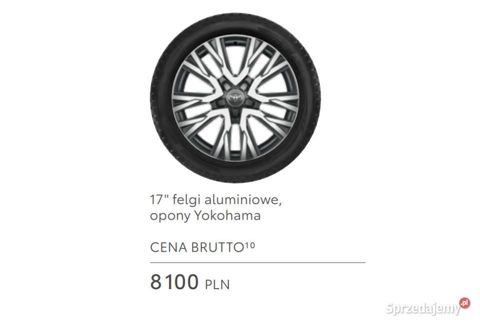 Koła zimowe Toyota 21555 R17 Yokohama Yaris Białystok