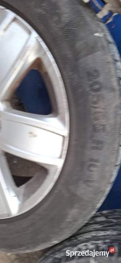 Felgi aluminiowe z oponami Dąbrowa Górnicza sprzedam
