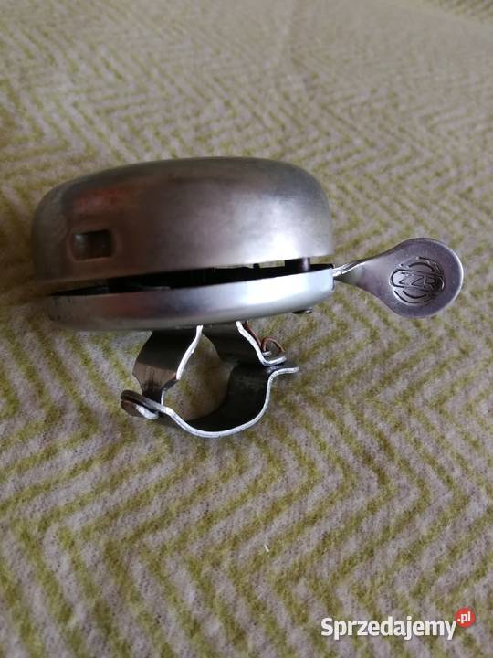 Dzwonek rowerowy ZZR PRL Metalowy mechanizm Szczecin