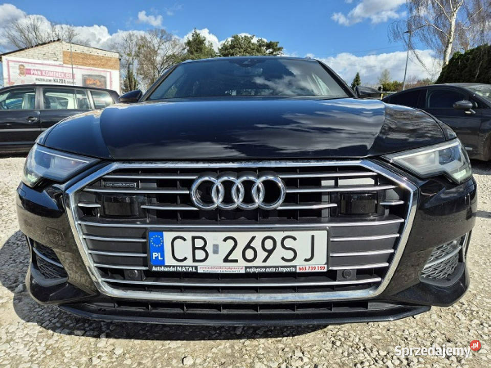Audi A6 Panorama Zadbany Zarejestrowany C8 2018 szyberdach Bydgoszcz