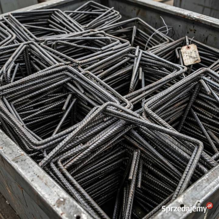 Strzemiona zbrojeniowe na wymiar fi 612 mm 15x15 sprzedam