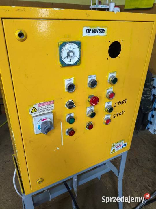 Młyn kruszarka kaskadowy do tworzyw 75 kw Płońsk