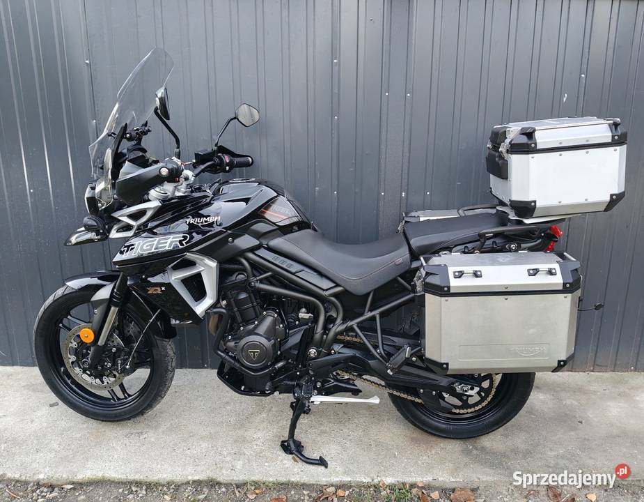 Triumph Tiger 800 XRX 850 TABLET 3x kufry ABS TC serwisowany w ASO sprzedam