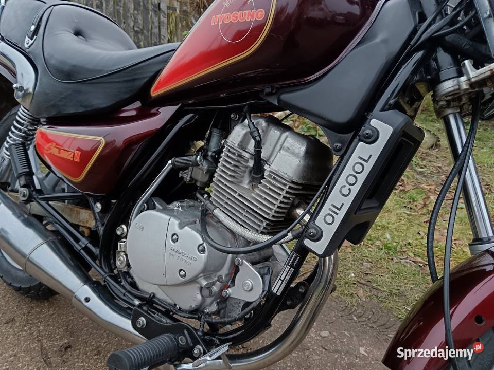 Hyosung GA 125 mazowieckie Kostki