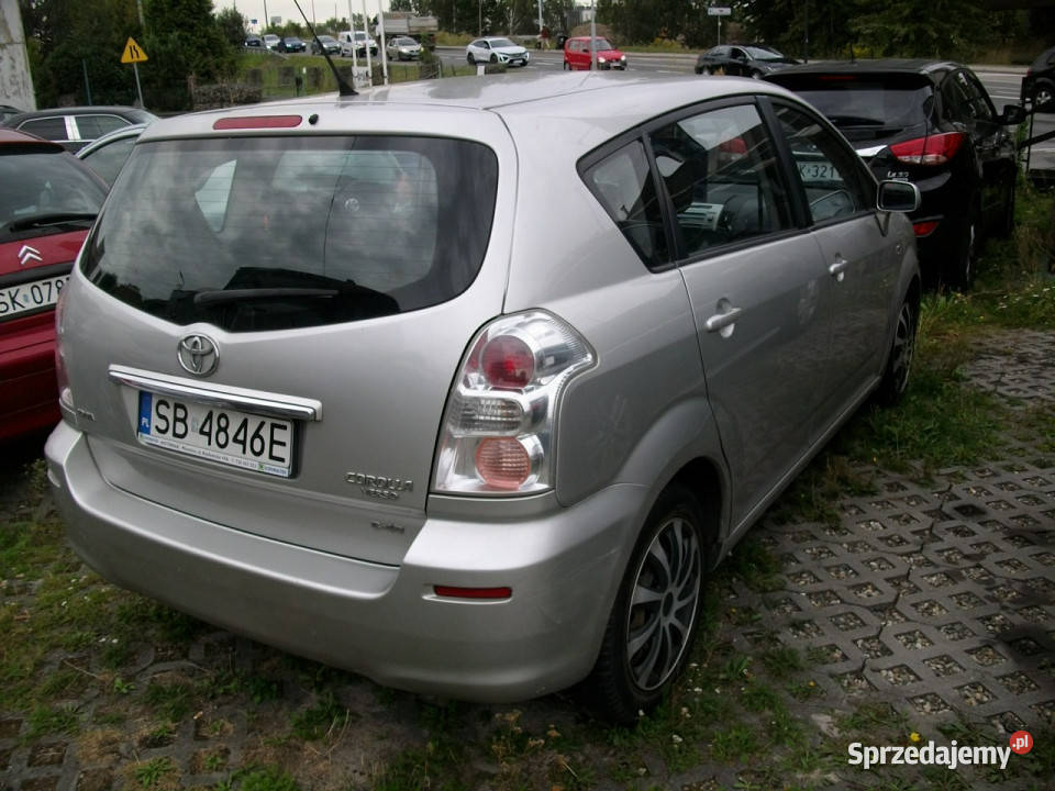 Toyota Corolla Verso 99KW2231 3 III 20042009 śląskie sprzedam
