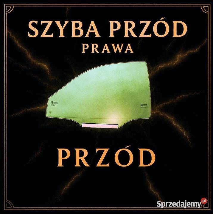 Szyba przednia prawa drzwi Opel Signum Vectra C Przednie Przednie Sulechów sprzedam