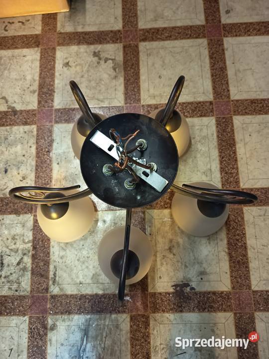 Żyrandol szklany Sulejówek