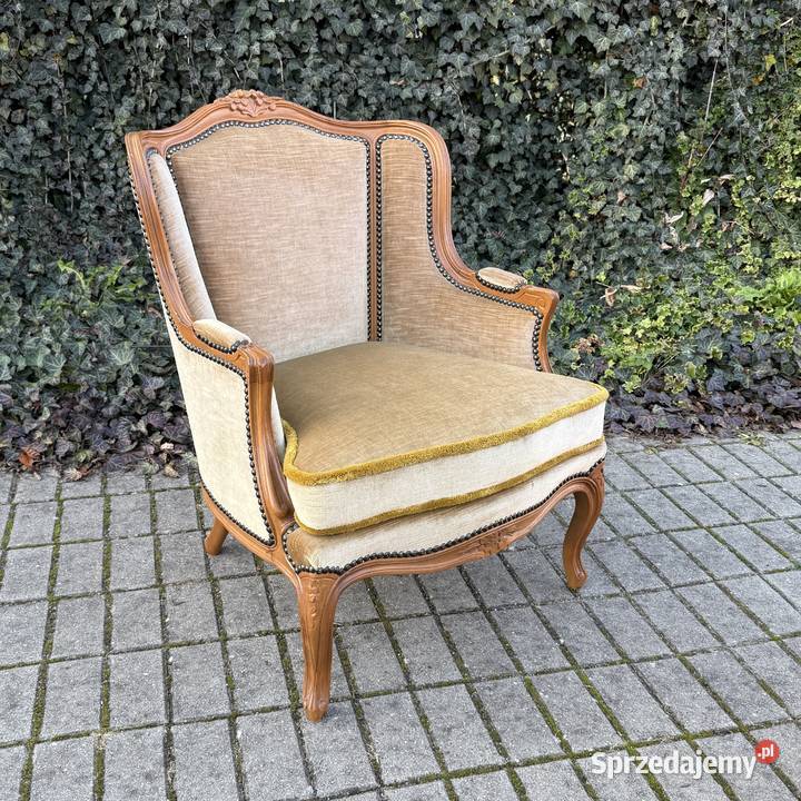 ARTexpert Pałacowy zestaw Sofa dwa fotele Ludwik zachodniopomorskie Dobrzany