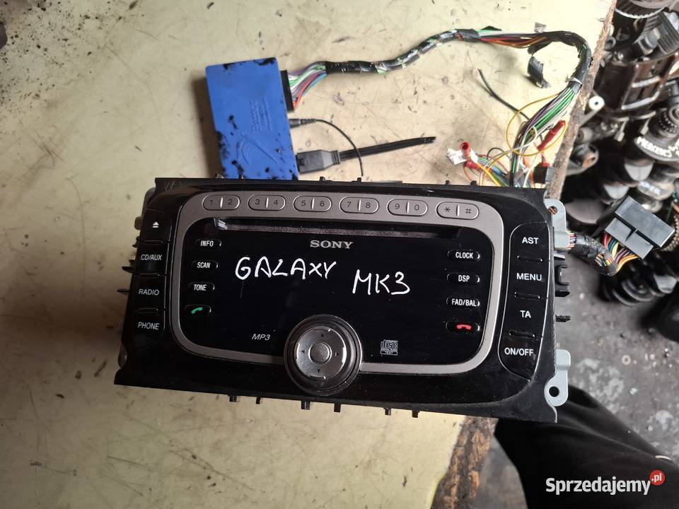 FORD GALAXY MK3 radio CD SONY osobowe Części samochodowe Kielce