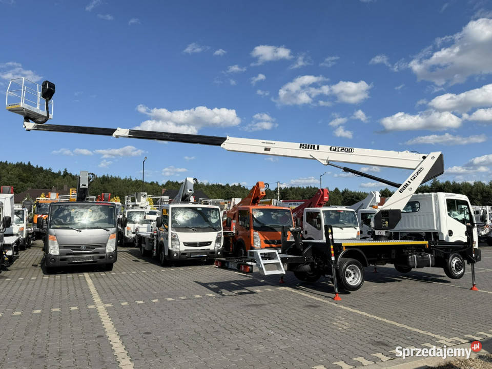 Nissan Cabstar NT400 Zwyżka Podnośnik Koszowy świętokrzyskie Widełki sprzedam
