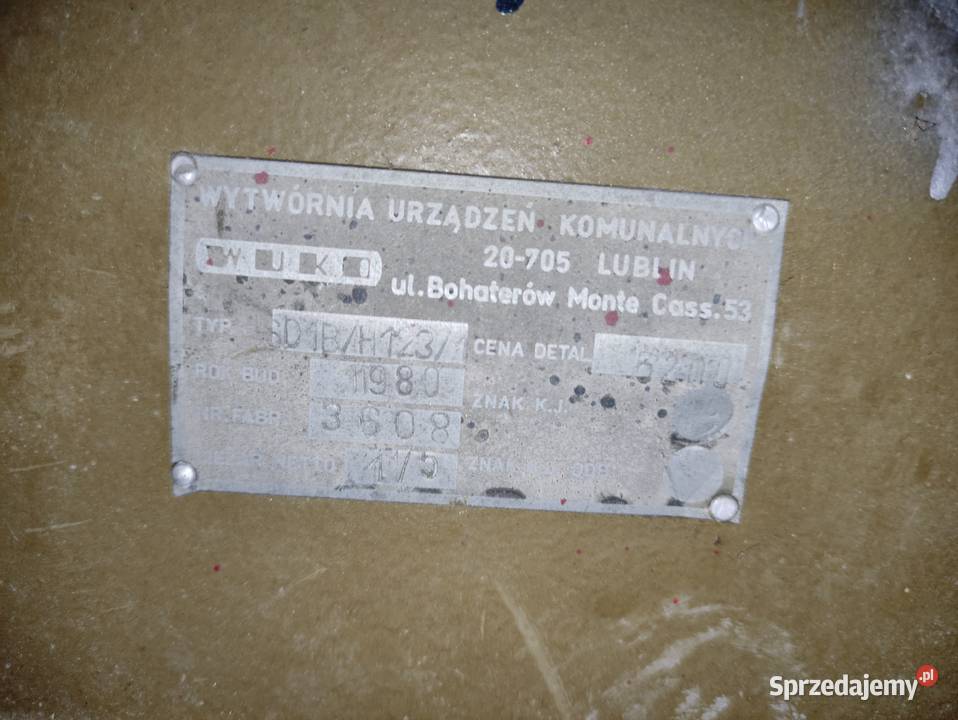 Śrutownik do zboża Śrutownik na kamienie nieuszkodzony Hedwiżyn