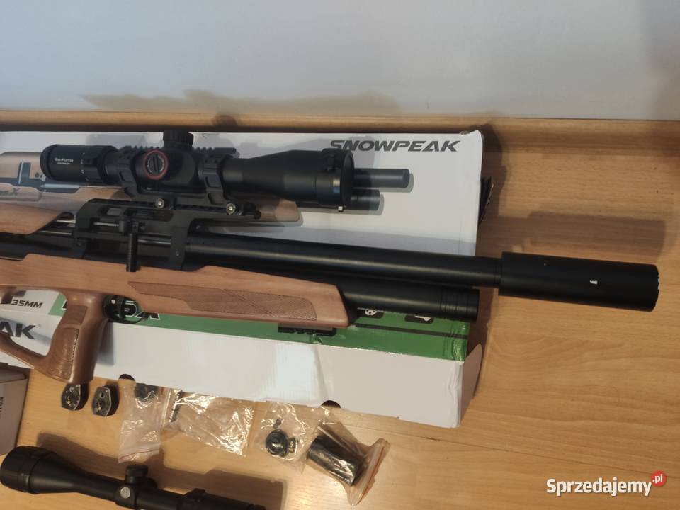 Wiatrówka PCP ArtemisSnowpeak P35X 55 Dobczyce