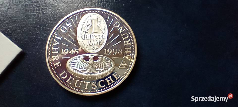 Stare monety Medal Niemcy 82 Numizmatyka Lesko