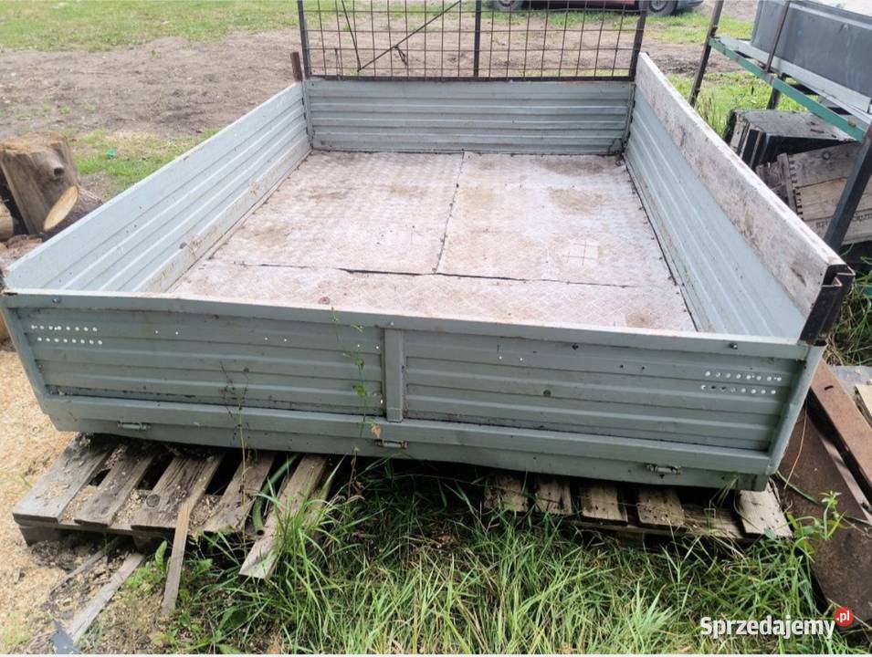 Skrzynia ładunkowa kiper paka przyczepka dostawcze Redło