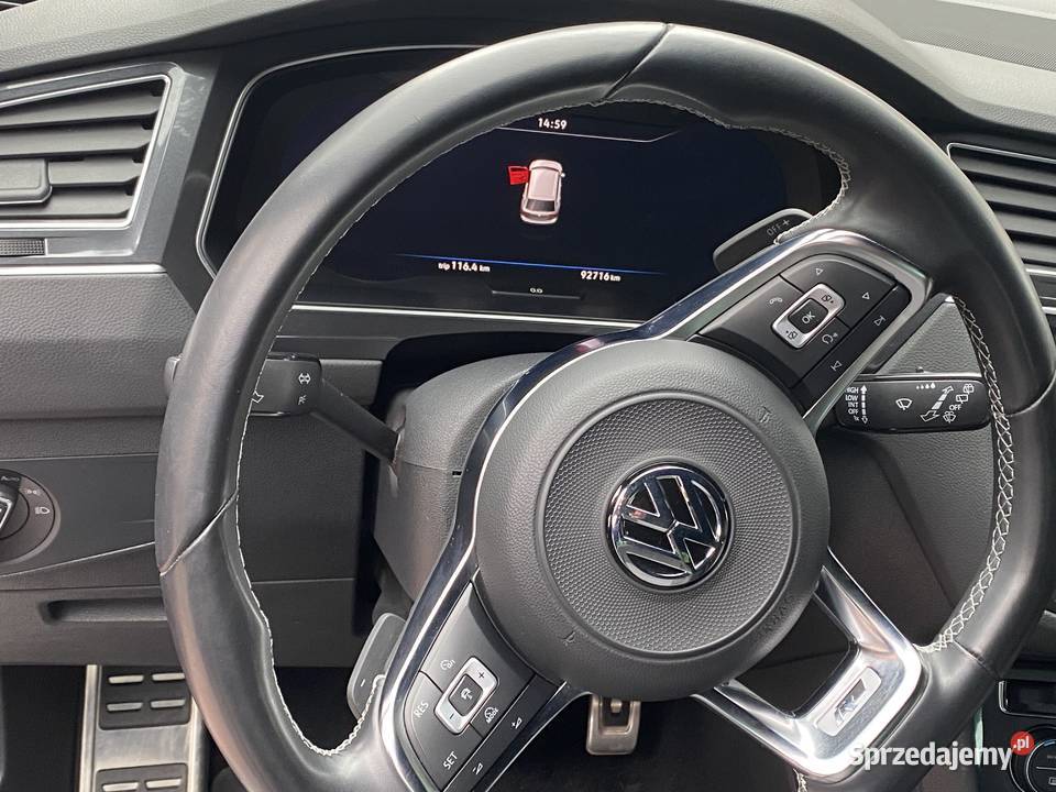 VW Tiguan 20 TSI benzyna Rline 124 000 4 Motion 1984cm3 Bielsko-Biała