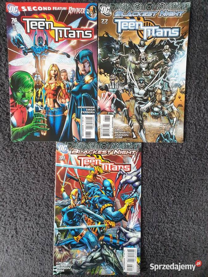 Teen Titans kolekcja 23 komiksów DC USA Gdynia