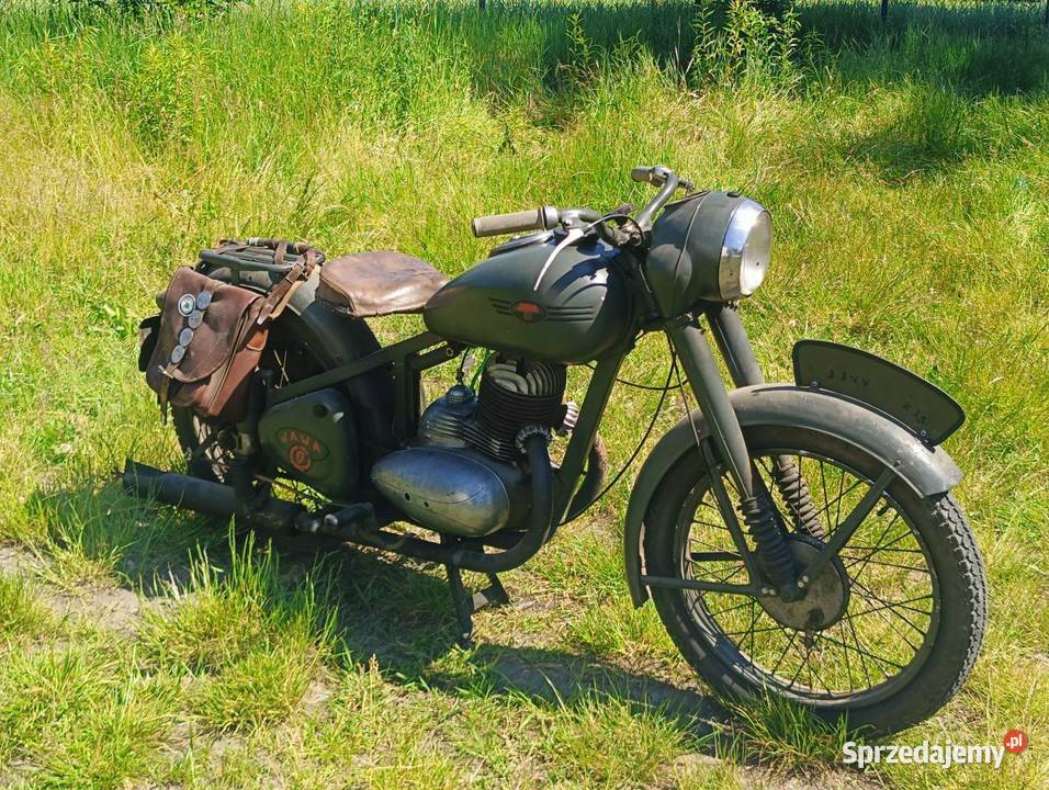 Jawa Perak 250 1952 z ciekawą historią Kanie