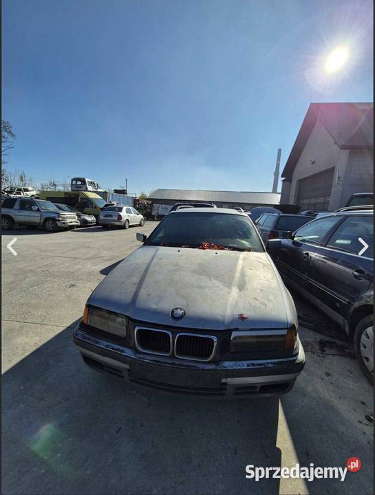 BMW E36 18B 1996r maska zderzak na części Nowy Targ