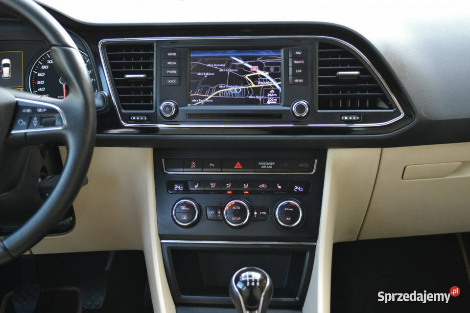 Seat Leon LEDSkórzana TapicerkaAlufelgiPodgrz 4/5 śląskie Częstochowa