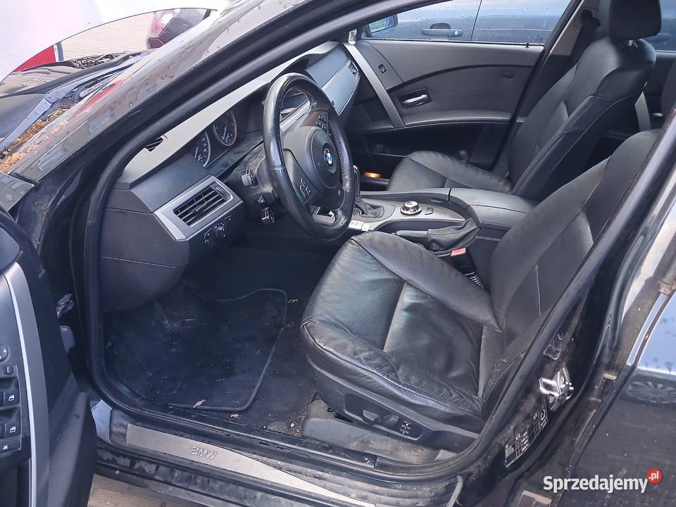 BMW 530 D E61 2005 Zarejestrowany Uszkodzona Zambrów