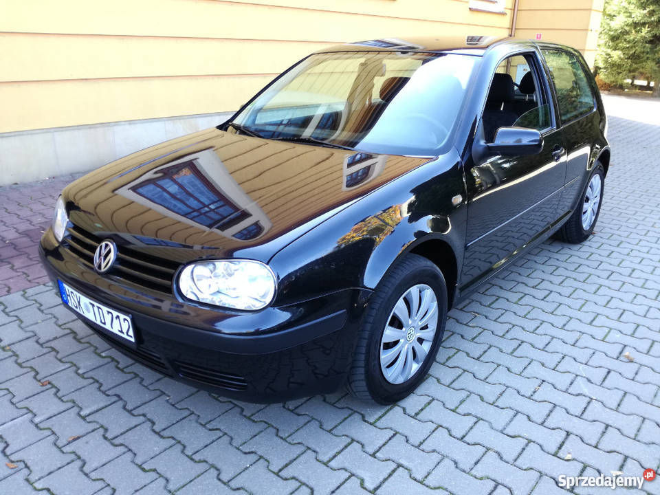 Volkswagen Golf 4, 1.4 Benzyna, Czarny, Klima! Zamiana