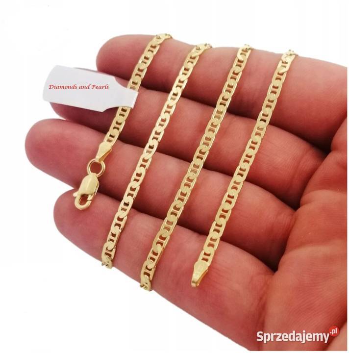 Złoty łancuszek GUCCI NOWY Próba 585 Sosnowiec